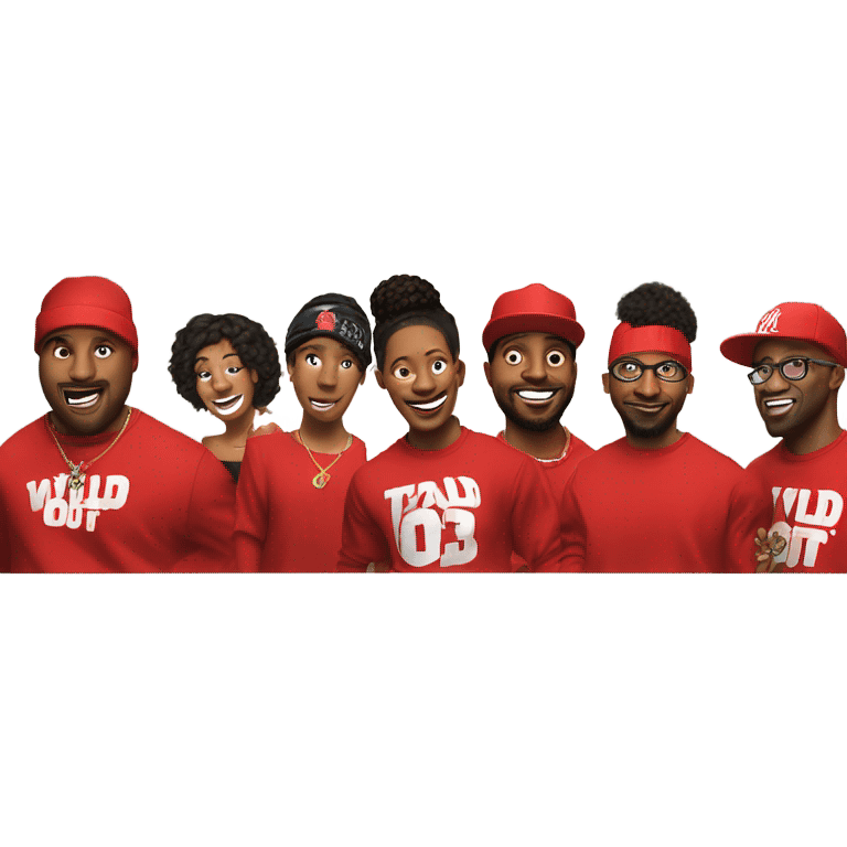 Wildn’ out red team emoji