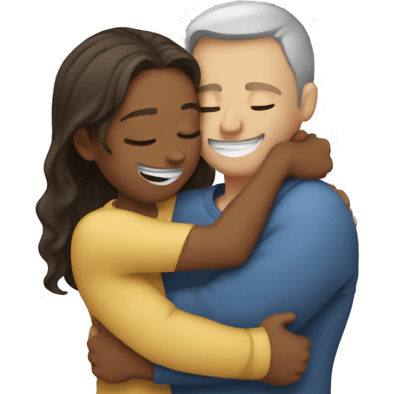 Hug someone too tightly  emoji