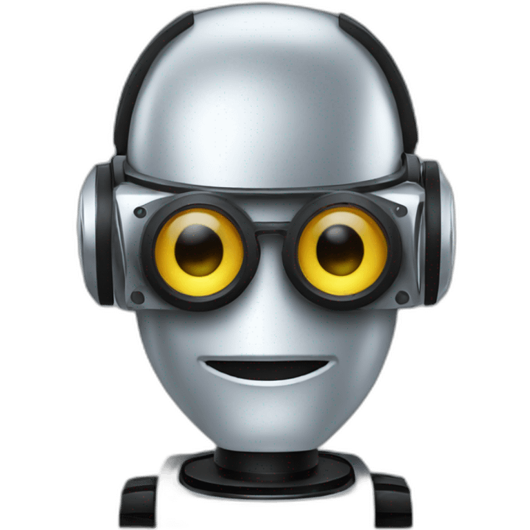 dj robot emoji