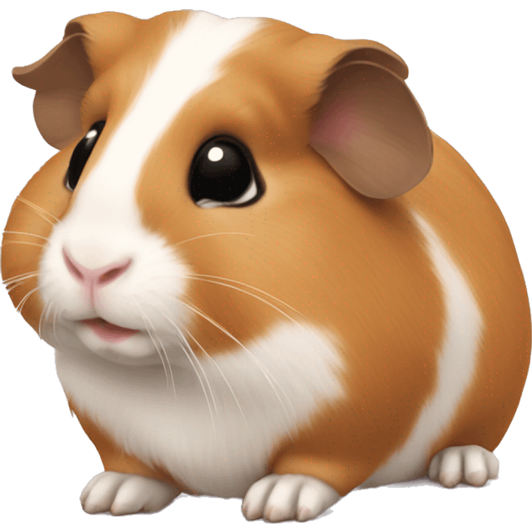 Guineapig very cute but realistic emoji