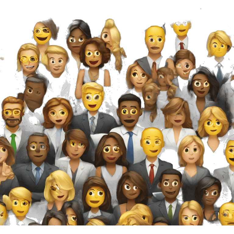 business audience emoji