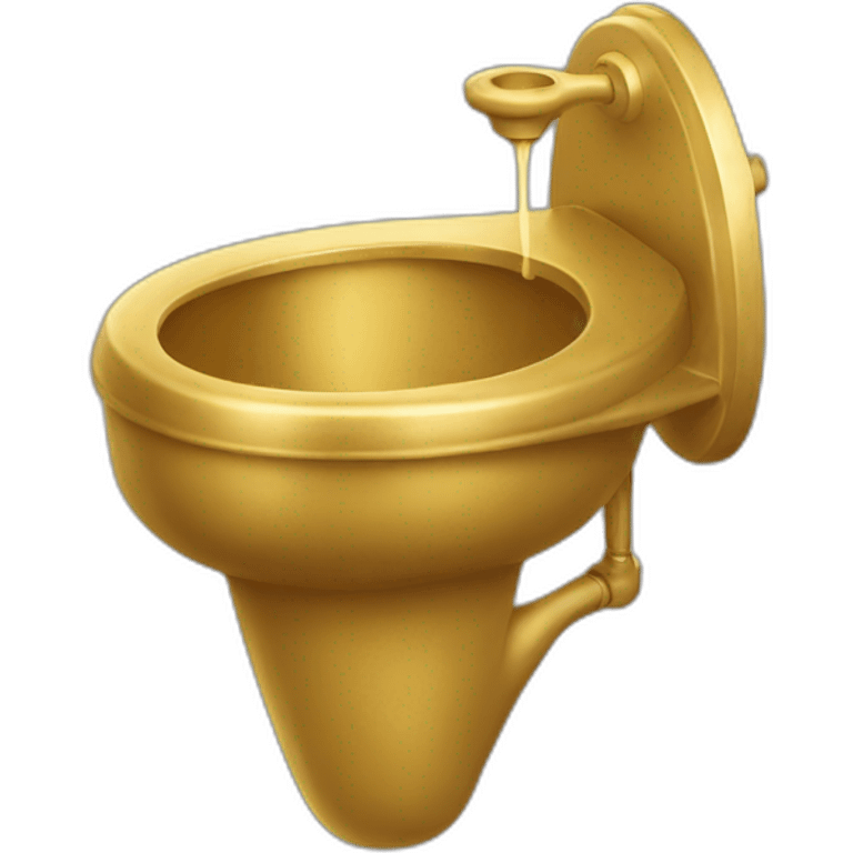 golden urinal emoji