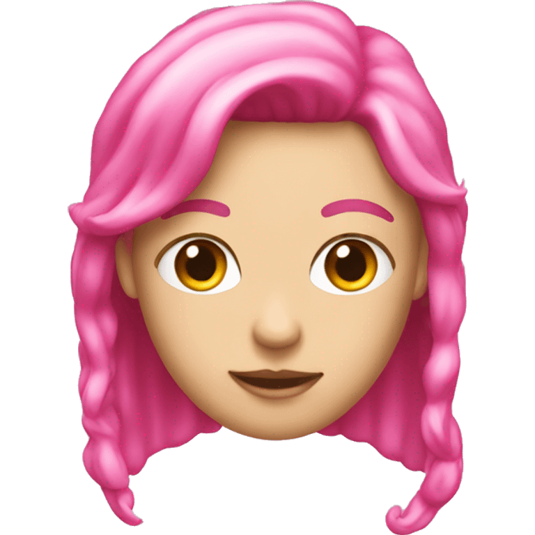 pink color, key emoji