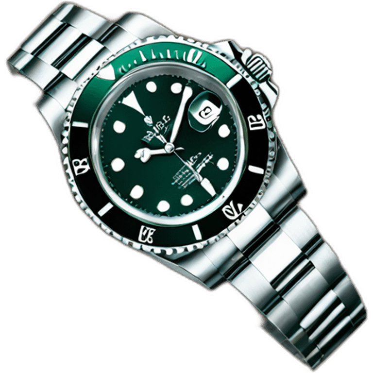 Rolex Submariner watch emoji