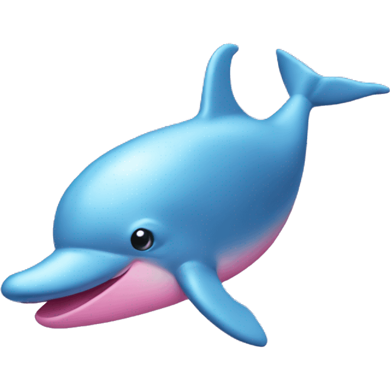 Pink dolphin  emoji