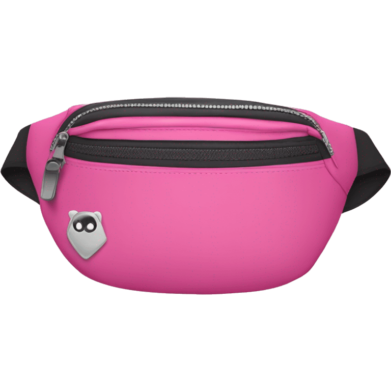 Pink Fanny pack emoji