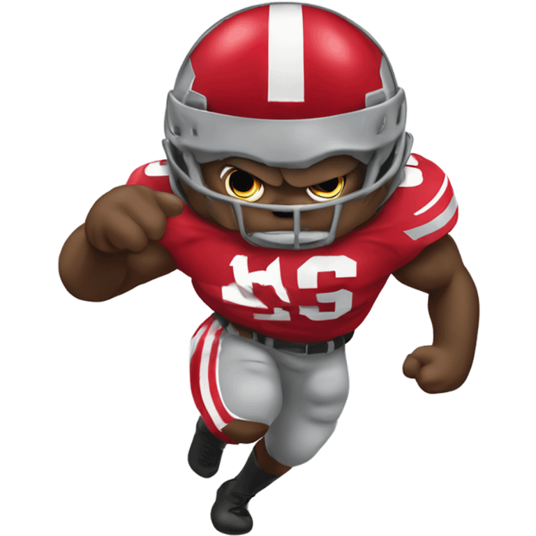 Ohio State Brutus mascot emoji