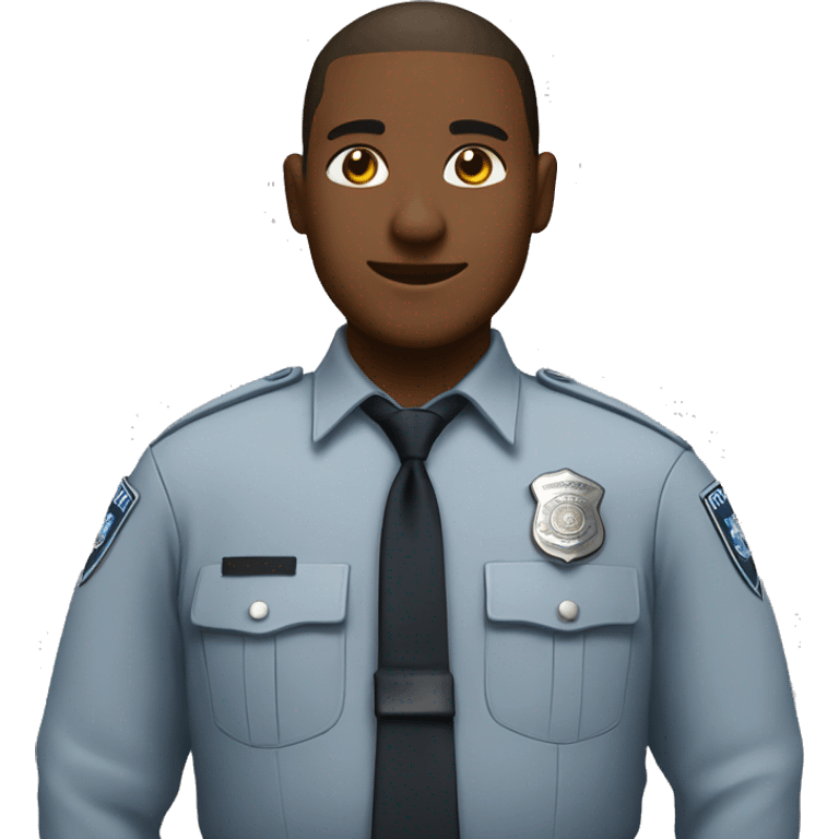 police officer kneeling emoji