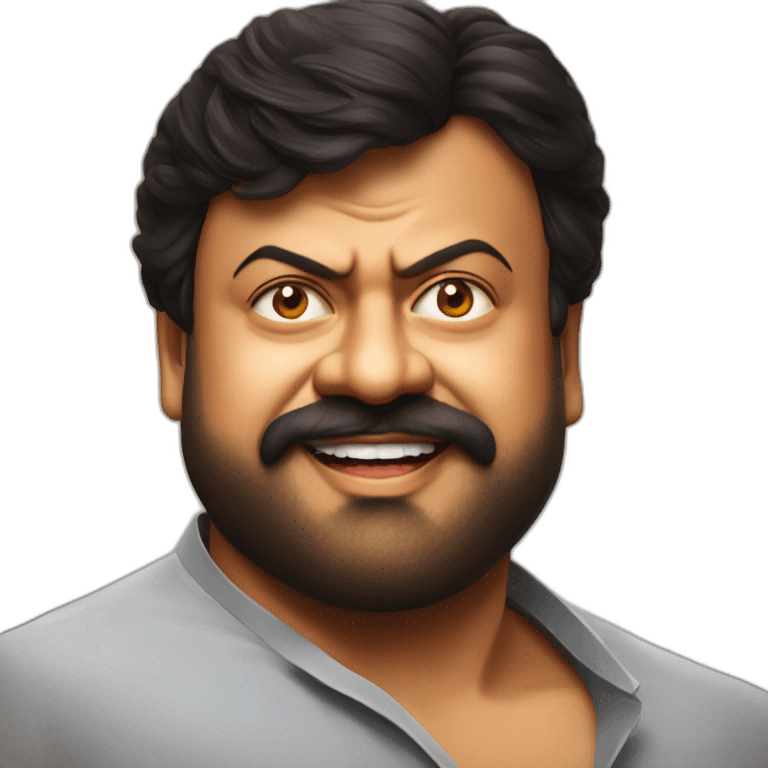 Mega star Chiranjeevi  emoji