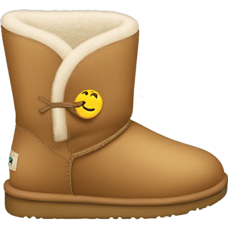 Light brown UGGs ￼ emoji