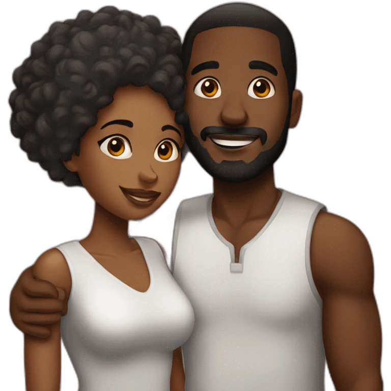 Black love  emoji