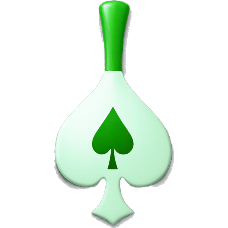 Ace of green spade  emoji