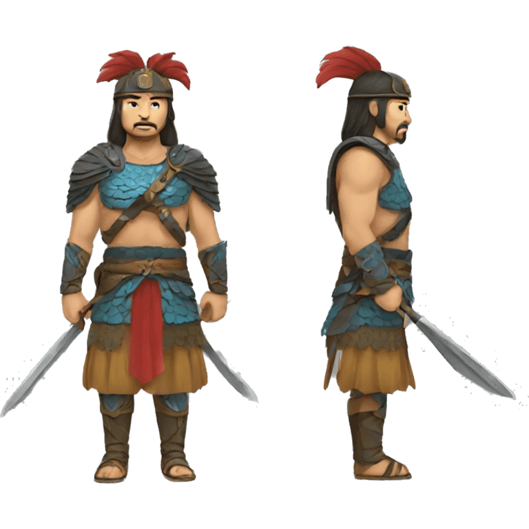 Turkic warrior emoji