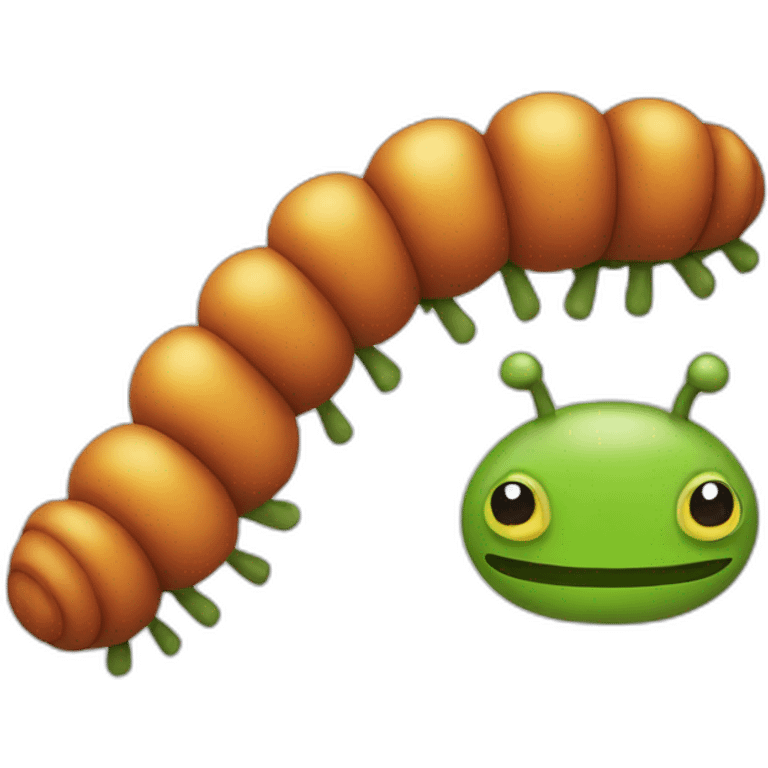 mathematical caterpillar emoji