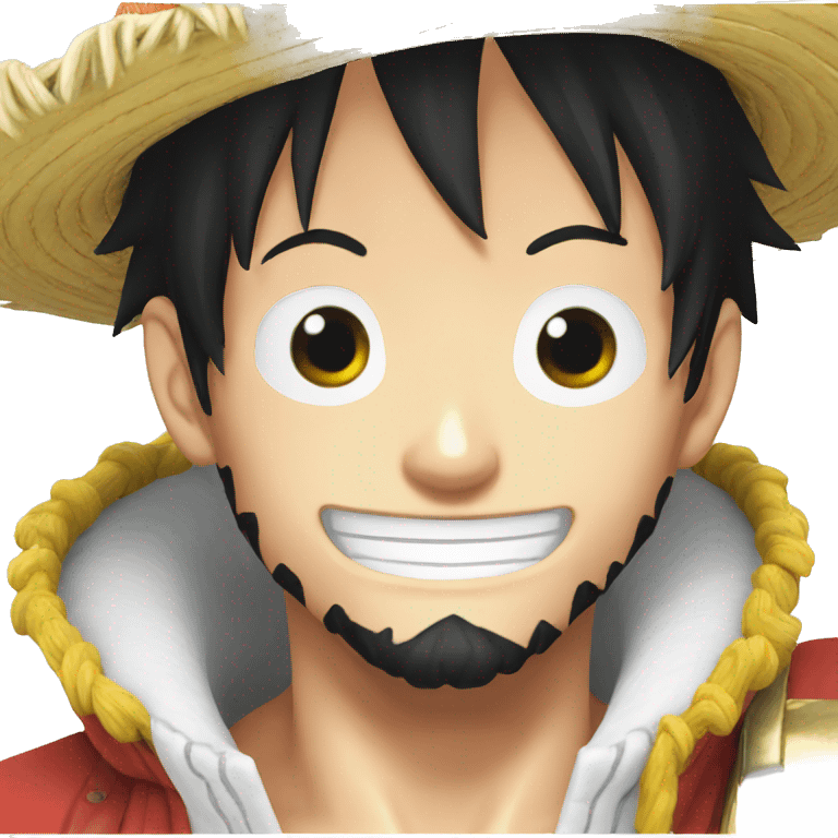 Luffy from one piece emoji