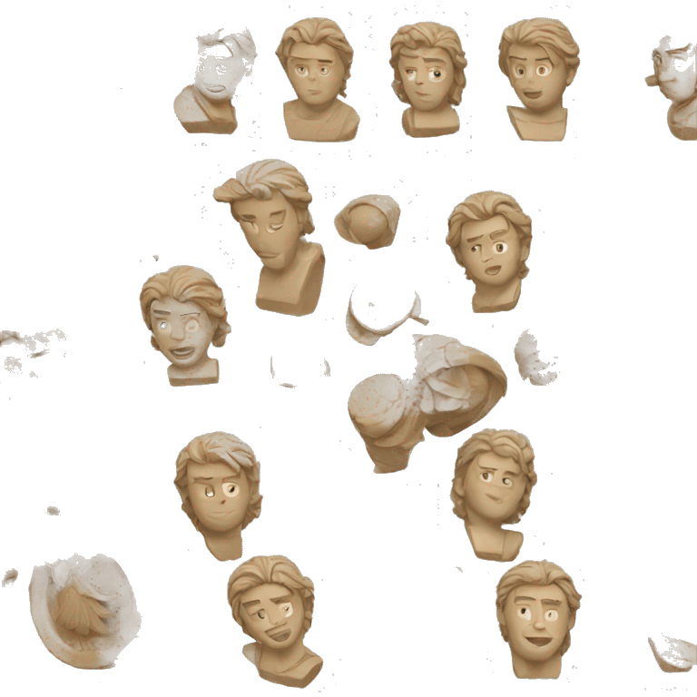 chris hemsworth greek sculpture emoji