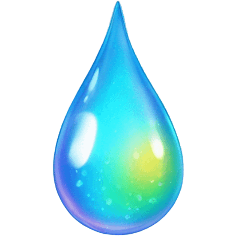 Magic water drop emoji