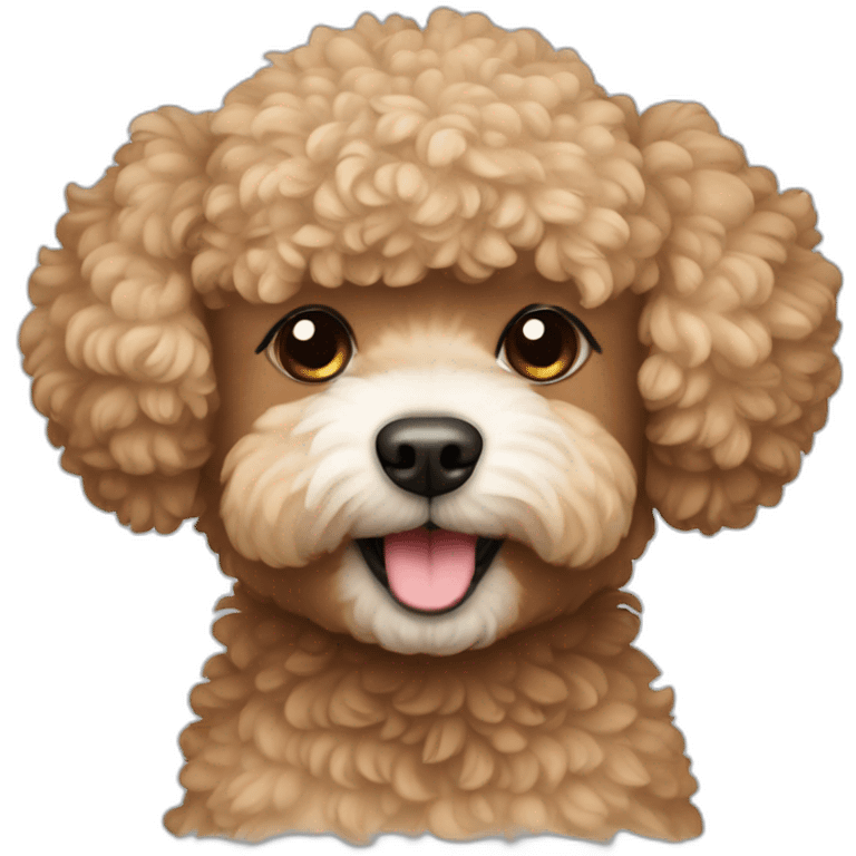 Bear like toy poodle emoji