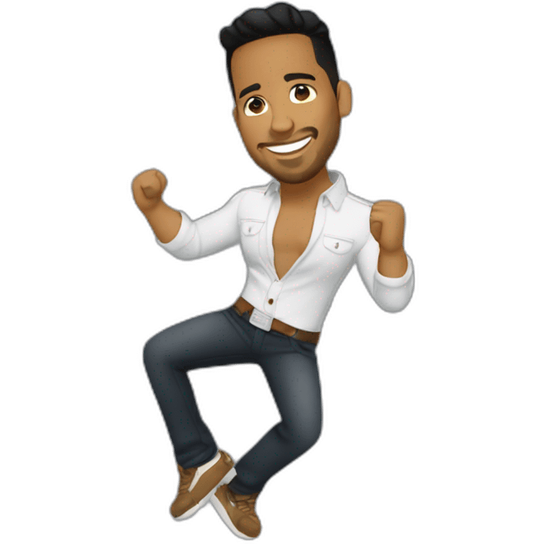 Romeo santos bailando emoji