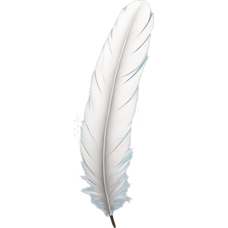 white feather emoji