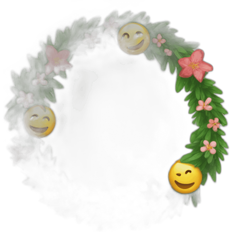 Garland emoji