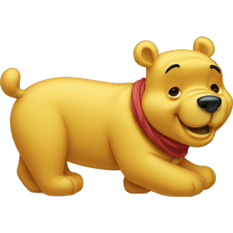 fancy winnie the pooh emoji