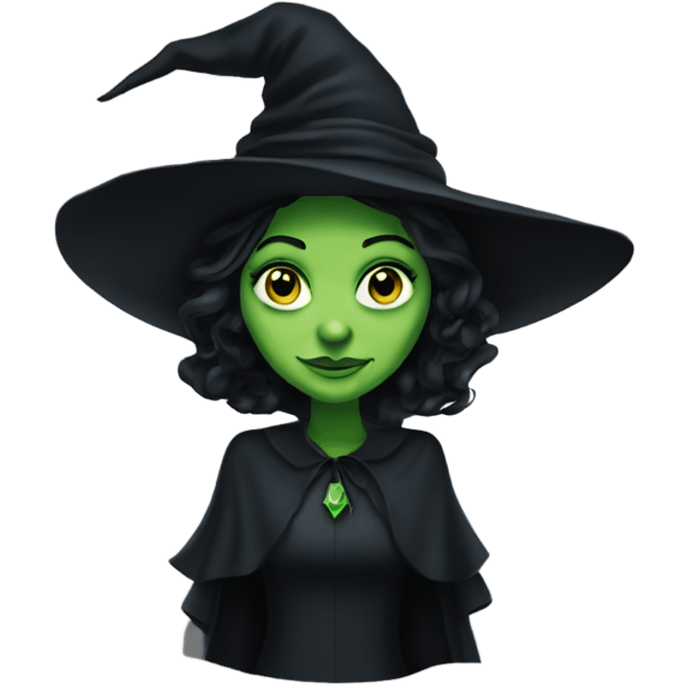 Elphaba from wicked emoji