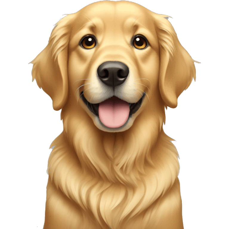 Golden retriever emoji