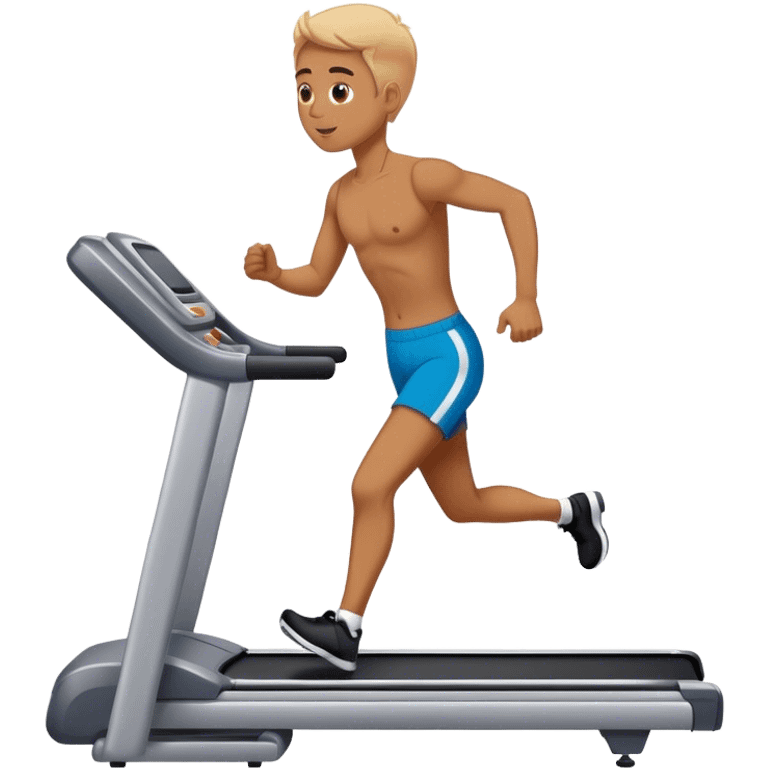 Person on treadmill  emoji