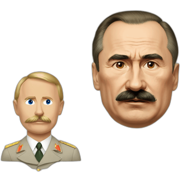 Vladimir putin and Joseph stalin emoji