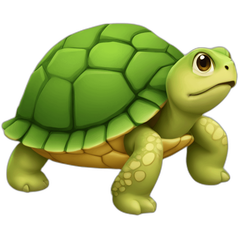 loutres sur une tortue emoji