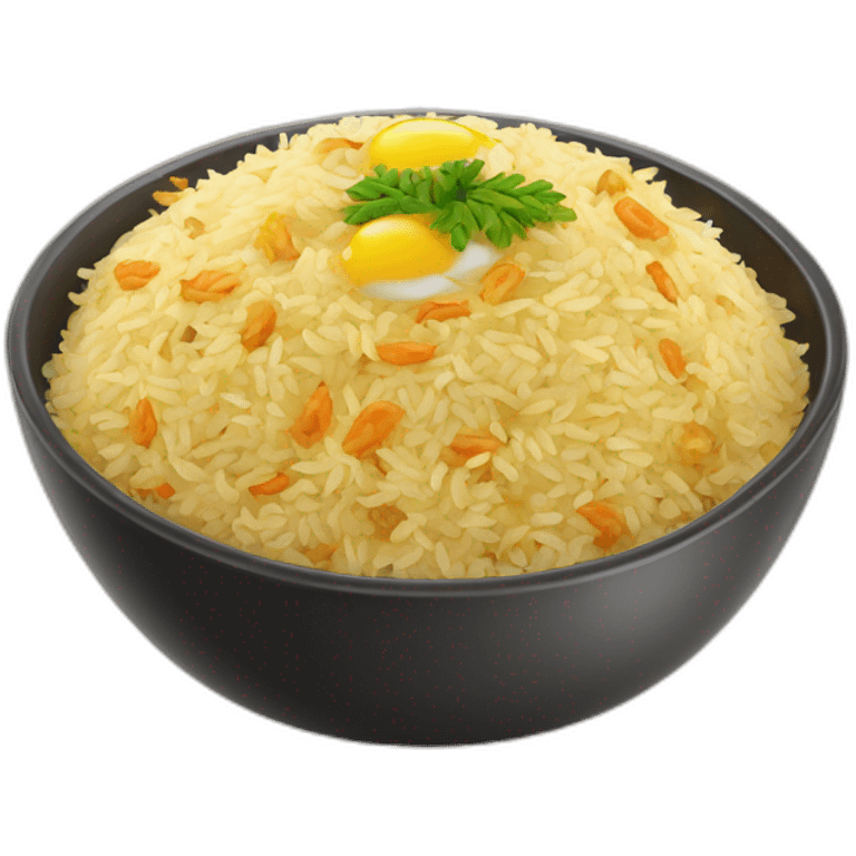 biriyani rice in a bowl emoji