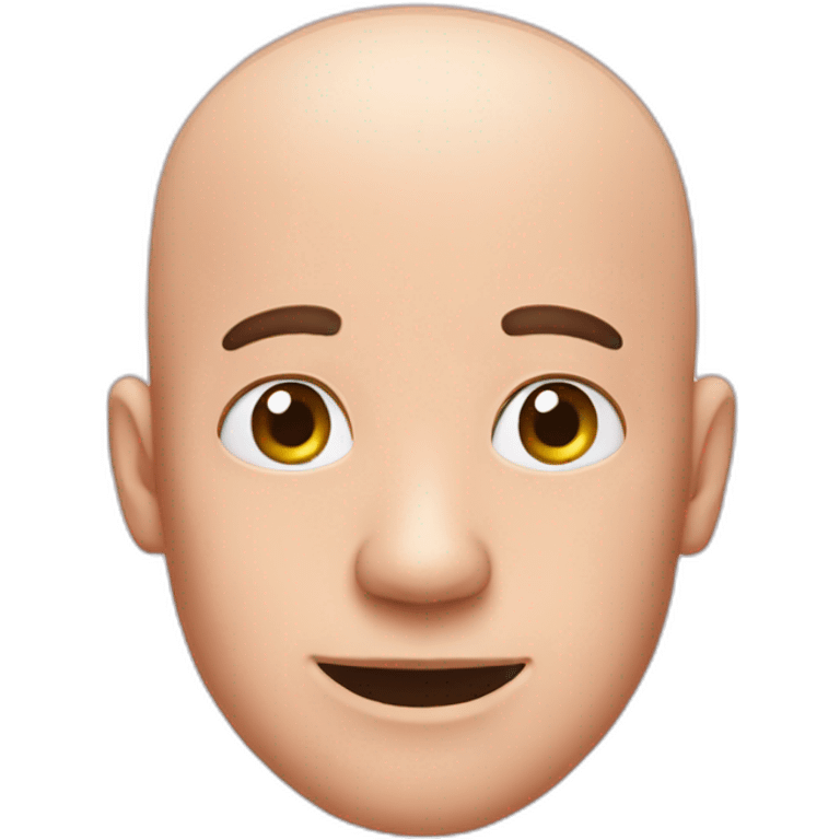 bald pink guy emoji