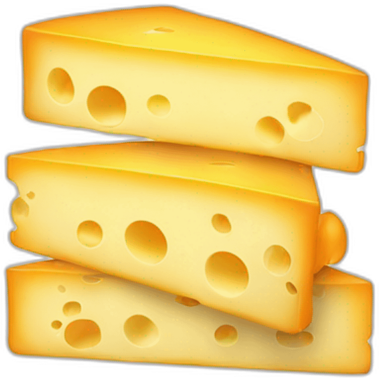 Triple-cheese-with-a-lot-of-cheese emoji