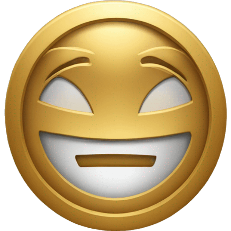 Telegram Mascot logo of Gold Mason logotype emoji