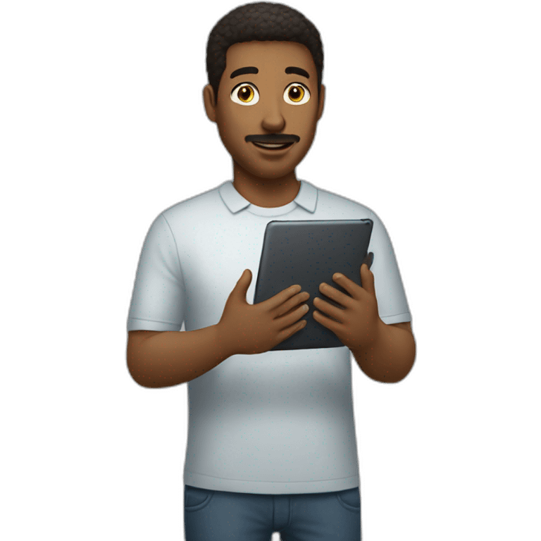 person-using-iPad emoji