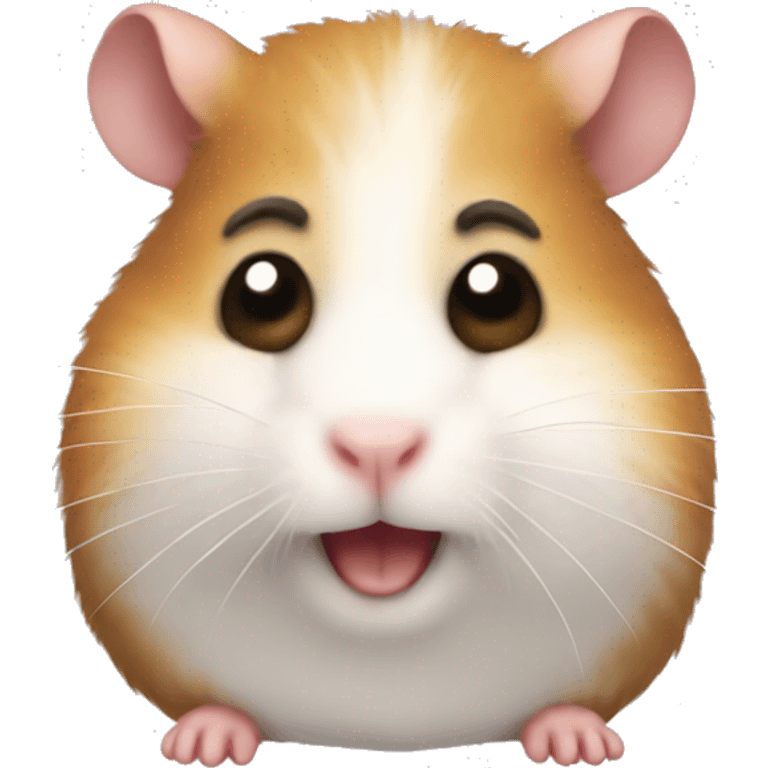 Ugly hamster emoji