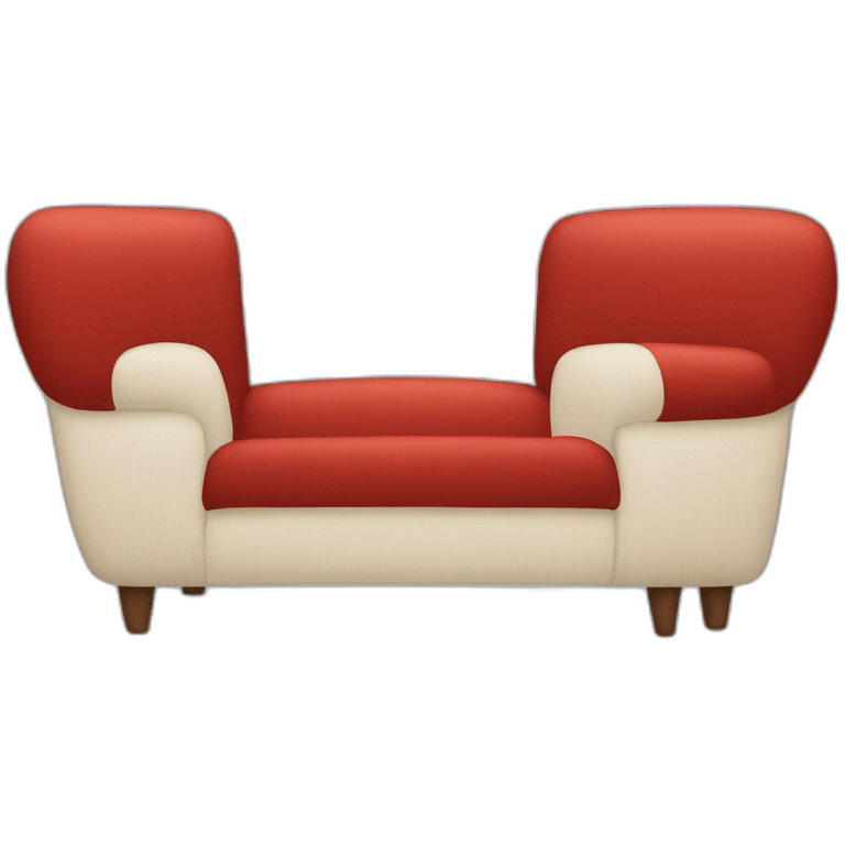 red sofa emoji