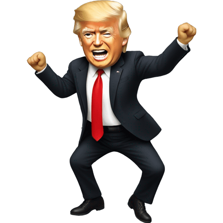 Trump dancing emoji