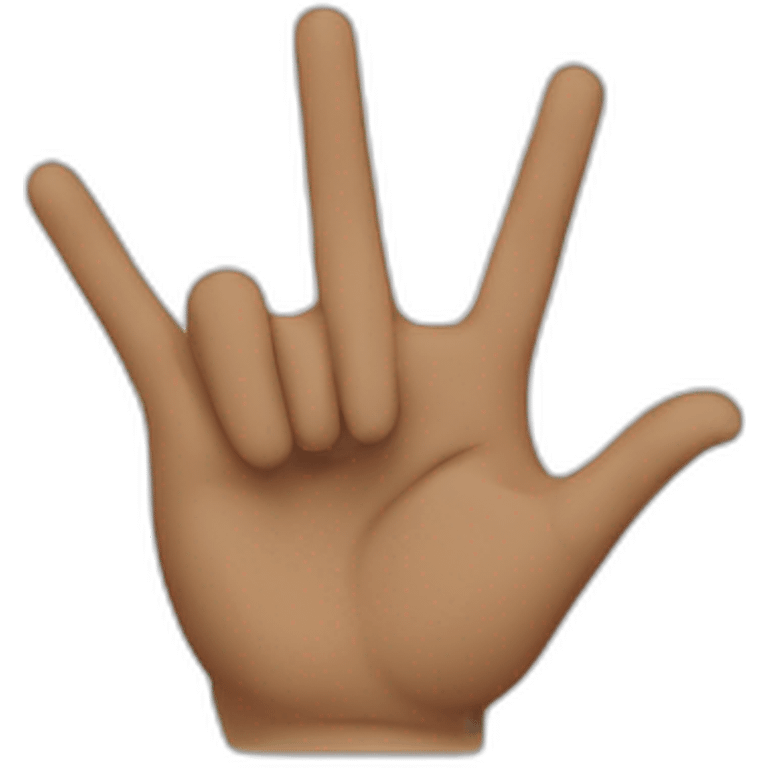 Jul hand sign emoji