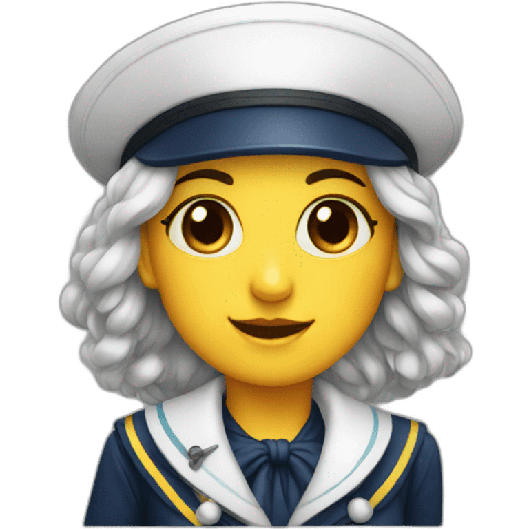 SAILOR WOMAN PARROT emoji