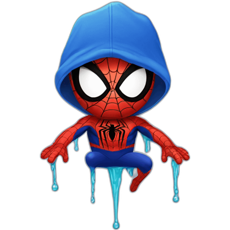 drippy spiderman emoji