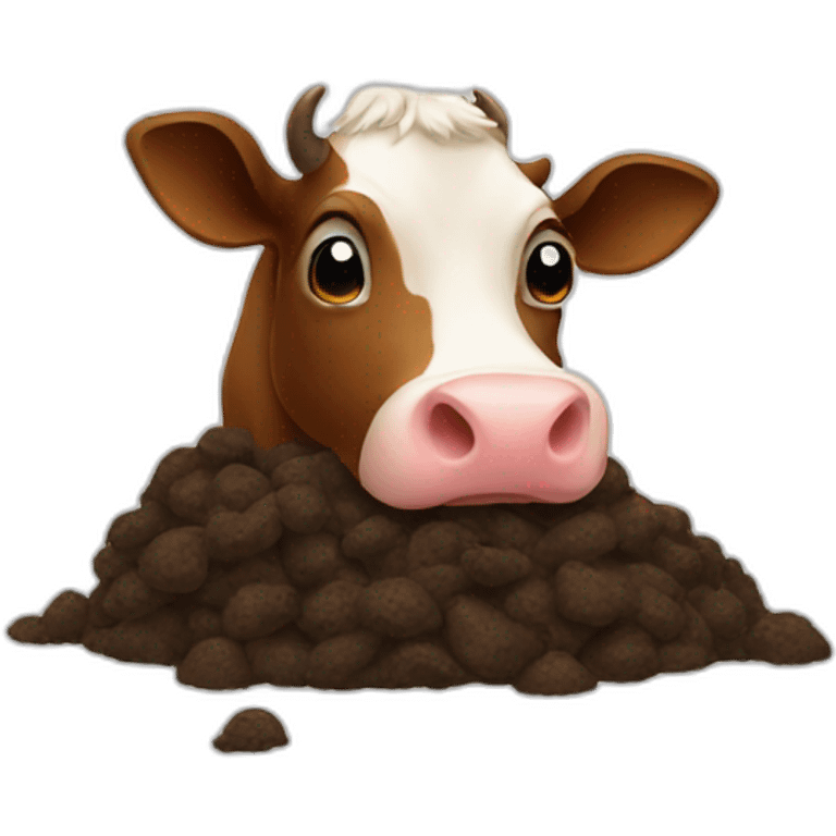 cow poop emoji