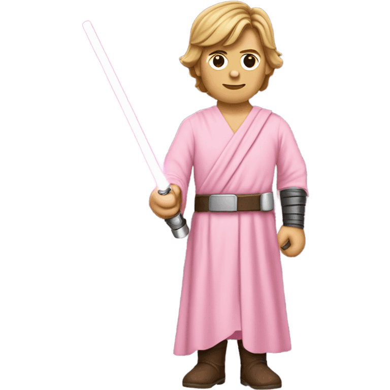 luke skywalker must be all pink emoji