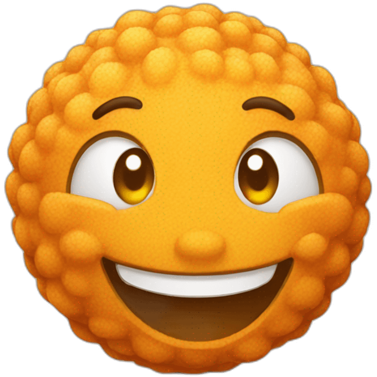 Sweet laddu laughing  emoji