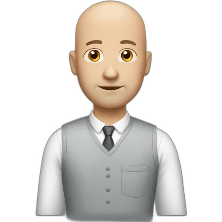 Bald white Brother in law emoji