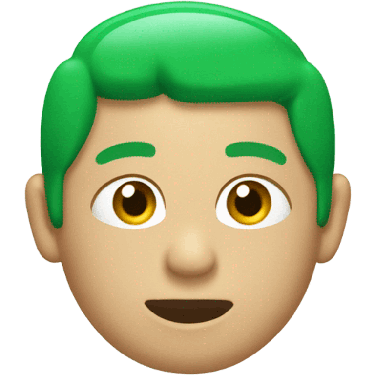 un baño público plástico  portátil color  verde emoji