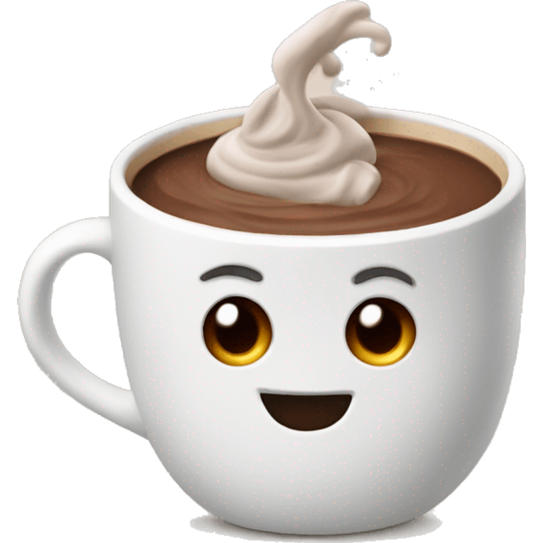 hot chocolate  emoji