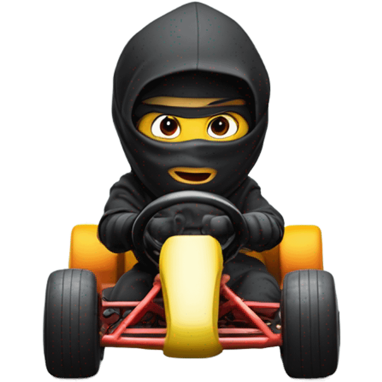 Karting ninja emoji