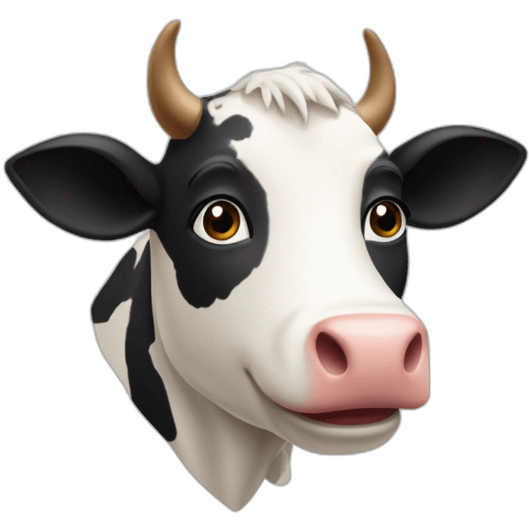 Une vache qui vole emoji